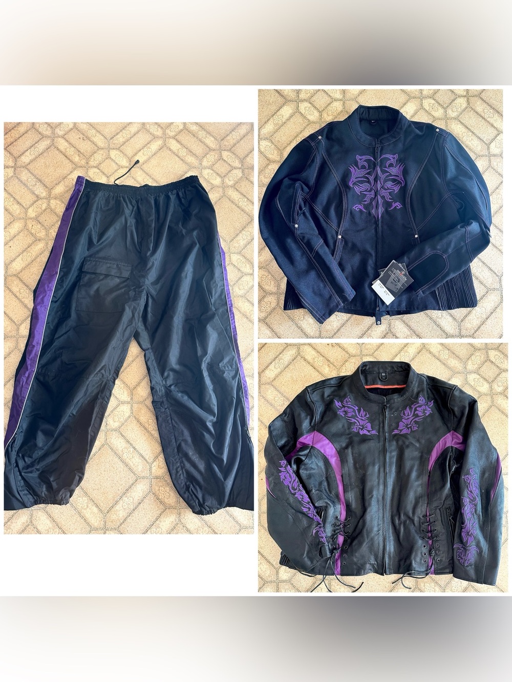 5X Women’s Motorcycle 3 Piece Set